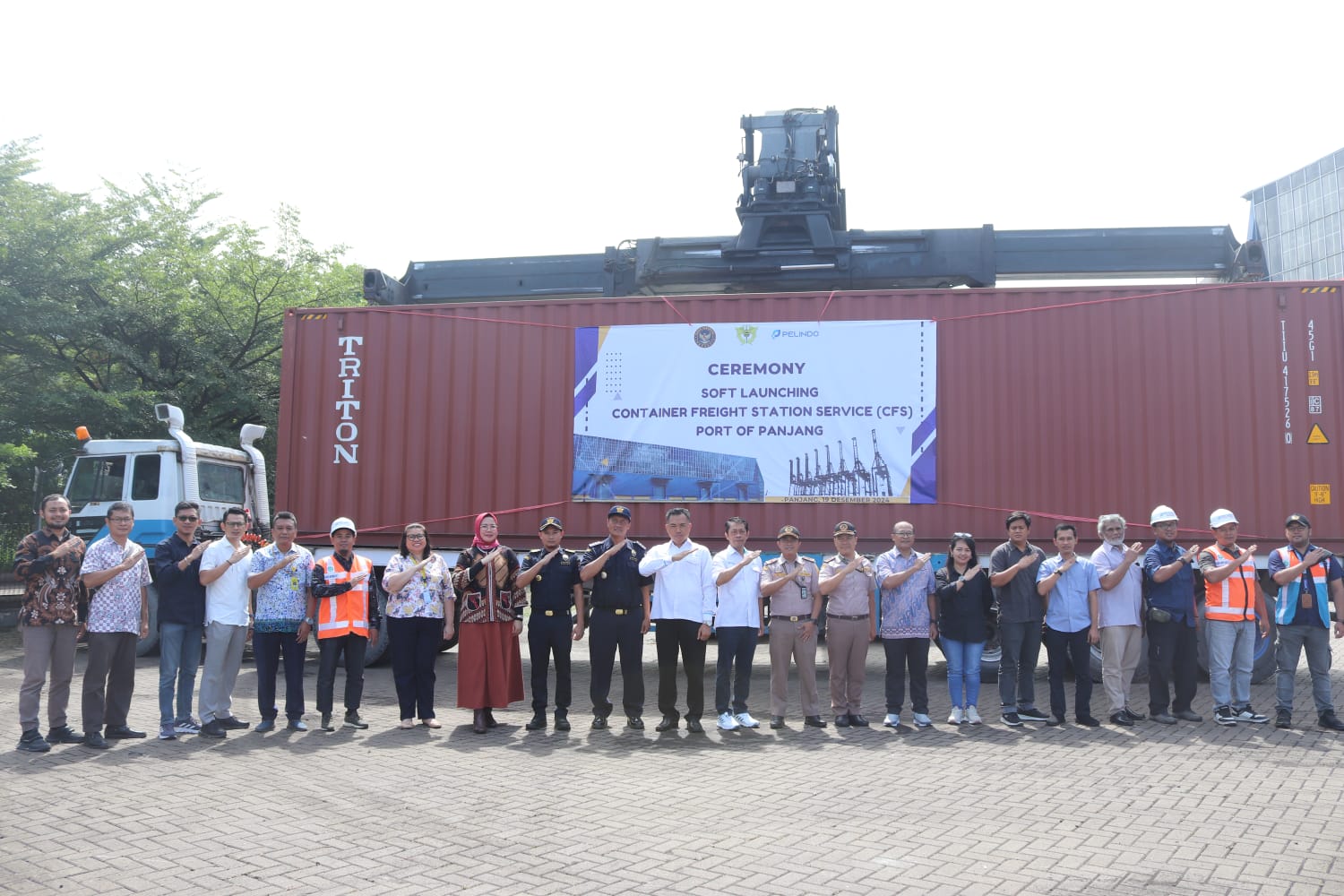 IPC TPK LUNCURKAN LAYANAN CONTAINER FREIGHT STATION DI AREA PANJANG